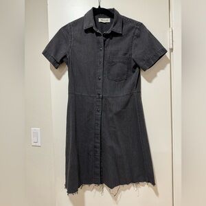 Madewell Denim Button Up Dress